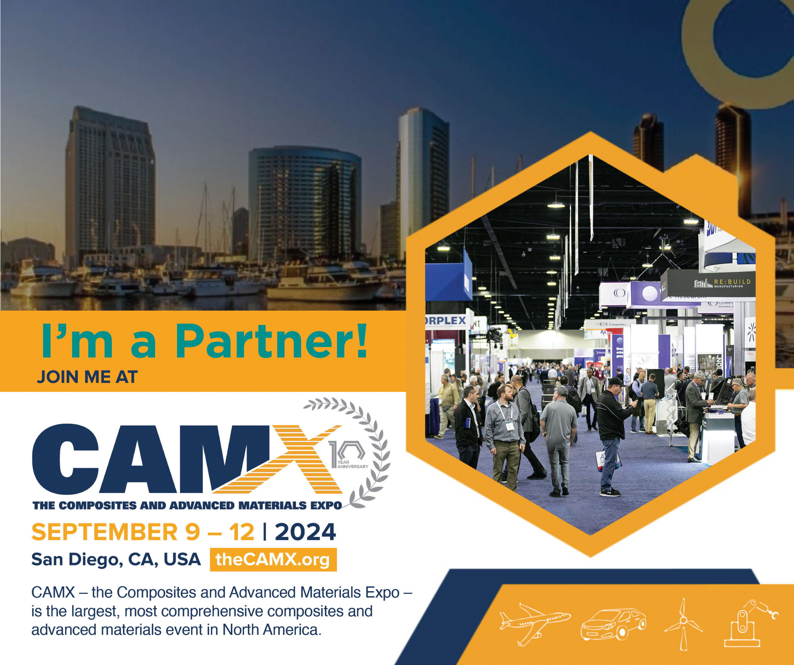 CAMX Social Media Kit - CAMX | The Composites and Advanced 